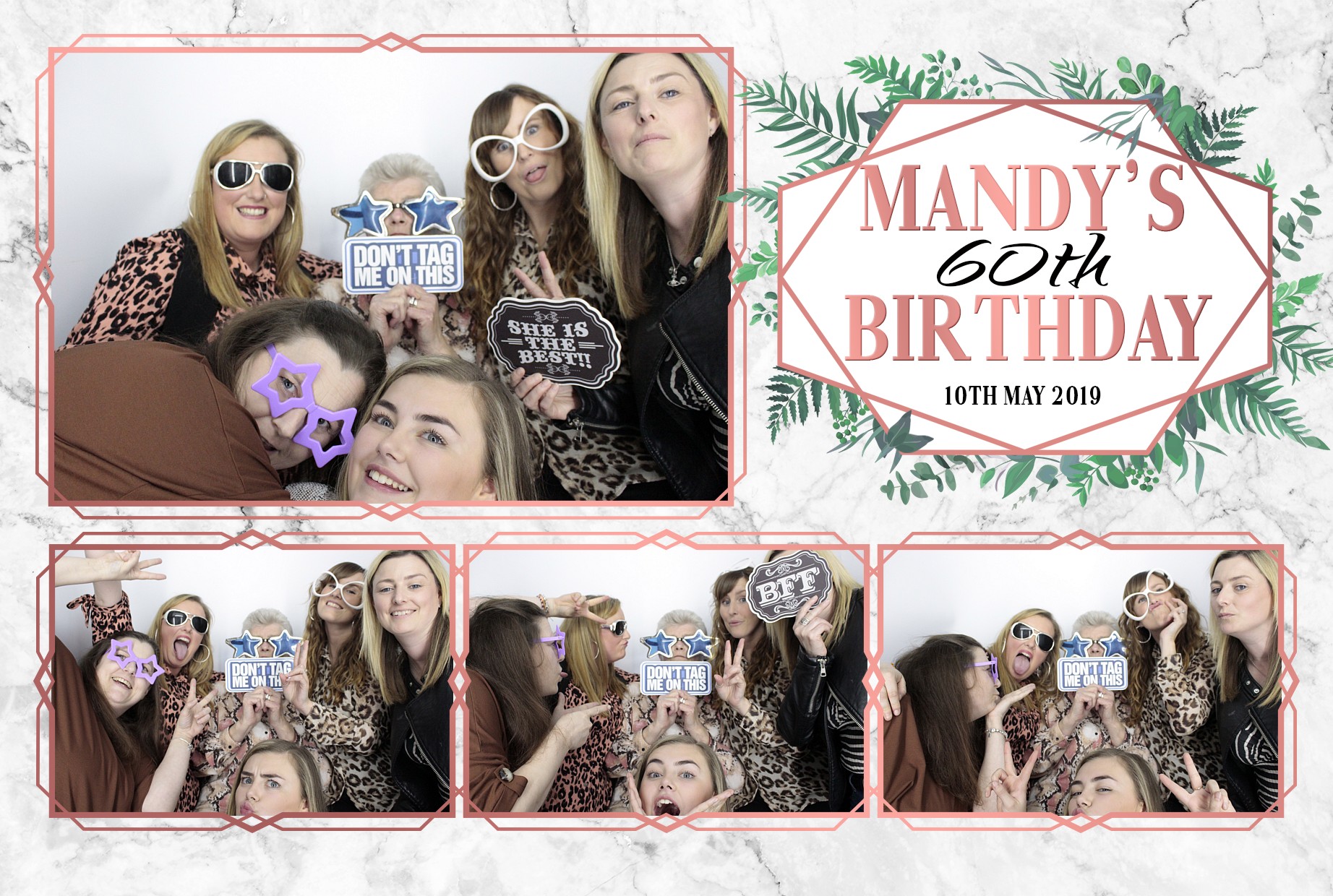 Mandy's 60th  Birthday Party | View more photos from the event at gallery.myphotoboothexperience.co.uk/u/MyPhotoBoothExperienceLtd/Mandys-60th-Birthday-Party